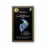 Питательная тканевая маска с черникой JMsolution Be Nature Blueberry & Nourishing Mask 24 мл